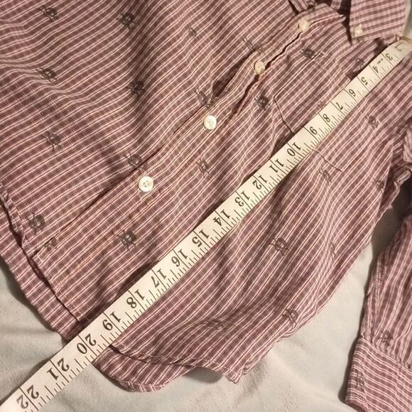 Gap kids plaid skull button down - Picture 9 of 10